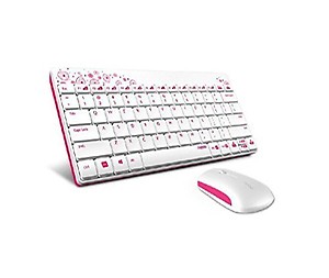 rapoo X260 Desktop Combo Pink price in India.