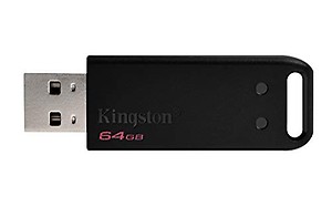 Kingston DataTraveler Exodia 64GB USB 3.2 Flash Drive (200 MB/s Read Speed, DTX/64GB, Black) price in India.