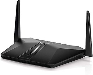 Netgear Nighthawk AX4 4-Stream WiFi 6 Router (RAX40) - AX3000 Wireless Speed (up to 3Gbps) | Coverage for Small-to-Medium Homes | 4 x 1G Ethernet and 1 x 3.0 USB Ports, Dual_Band, Black price in India.