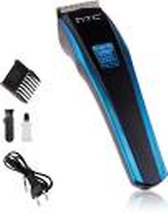 HTC AT 210 Rechargeable Cordless Trimmer for Men  (Black, Blue) price in India.