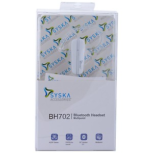 Syska SSK BH702 Wireless Headset White price in India.