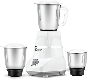 Orient Electric 500W mixer grinder | Kitchen Kraft 500 MGKK50B3 with 3 SS jars | Longer life balanced coil motor | ABS body | Uniform grinding | 5 years motor warranty price in India.