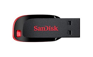 SanDisk Cruzer Blade 128GB USB 2.0 Pen Drive (SDCZ50-128G-I35, Black) price in India.
