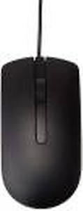 DELL MOUSE USB MS 116 Wired Optical Mouse  (USB 2.0, Black) price in India.