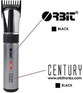 Century Rechargeable Hair Trimmer For Mens, Stainless Steel Blades, Adjustable Comb - Silver, 1 year warranty price in India.