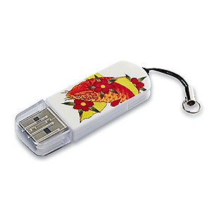 Verbatim 8GB Mini USB Flash Drive Tattoo Series, Koi 98661 price in India.