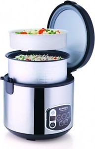 Borosil Digikook Electric Rice Cooker And Steamer 1800ml 1.8 L