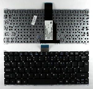 Black Laptop Keyboard Compatible for Acer Aspire One 725 756 AO725 AO756 Series NSK-R11SQ price in India.