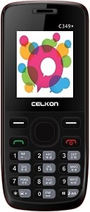 Celkon C-349 Star  (Black & Red) price in India.
