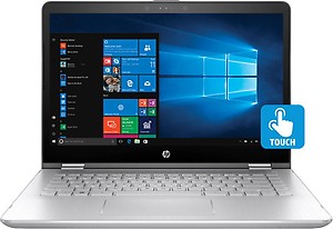 HP Pavilion x360 Core i3 8th Gen - (4 GB/1 TB HDD/8 GB SSD/Windows 10 Home) 14-cd0077TU 2 in 1 Laptop (14 inch, Natural price in India.