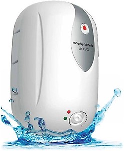 Morphy Richards Salvo Storage 25-Litre Vertical Water Heater, White, 5 Star price in India.