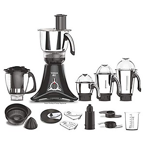 Vidiem Vstar ADC Mixer Grinder 579A | Mixer grinder 750 watt with 5 Jar in-1 Juicer Mixer Grinder | 5 Leakproof Jars with self-lock,for Wet and Dry Spices,Chutneys and Curries |Black price in India.