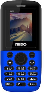 Mido 3300 YELLOW Dual Sim Multimedia Phone With Long Battery,Multi Language And Auto Call Recorder price in India.