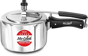 Mr.Cook Aluminium Regular Inner Lid Pressure Cooker (2.5 L, Silver) price in India.