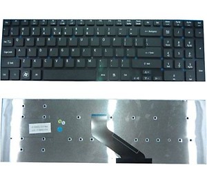 Laptop Keyboard Compatible for ACER Aspire Black Laptop Keyboard 5755 5830 E5-571P E5-571P-55TL E5-572 E5-5 price in India.