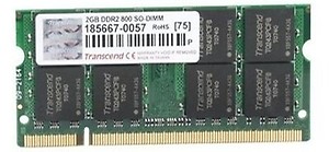 Transcend JM800QSU-2G 2 GB DDR2 RAM price in India.