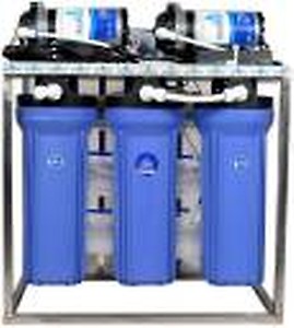 AQUA D PURE 25 LPH Commercial RO Water Purifier with Single Pump Purification and Fully Automatic Function, TDS Adjuster, Blue price in India.