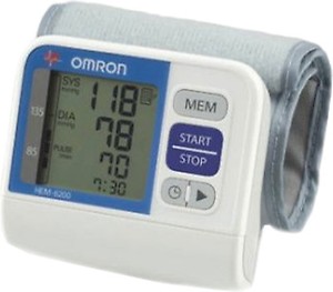 Omron BP Monitor Wrist (HEM-6200) price in India.