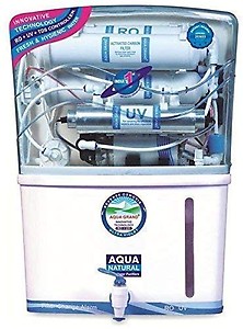 Aquas India Aqua Grand Prime 11 Stage RO+UV+TDS+AS+UF+ Mineral Water Purifier with Double Protect 16 Ltr (White) price in India.
