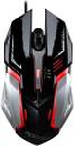TechGuy4u Metal Gaming Mouse Wired Optical Gaming Mouse  (USB 2.0, Black) price in India.