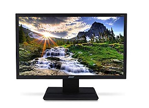 Acer V206HQL 1366 x 768 Pixels 19.5 inches(49.5cm) HD LED Backlit Computer Monitor with HDMI, VGA Ports and Stereo Speakers (Multicolour) price in India.