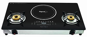 Pigeon Rapido Hybrid 2100-Watt Induction Cooktop, INDUCTION CUM GAS STOVE. price in India.