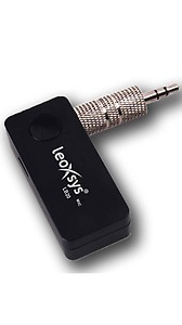 Leoxsys LB20 Wireless 3.5mm Car Bluetooth Music Receiver With MIC Stereo Output price in India.