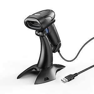 Eyoyo Mini 1D Wireless Barcode Scanner Bluetooth,3-in-1 Bluetooth&2.4G Wireless&Wired Connection, Portable Inventory Bar Code Reader Compatible with iPhone, Android, Windows, Mac Tablets or Computers price in India.