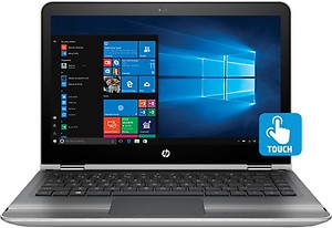 HP Core i3 7th Gen 7100U - (4 GB/1 TB HDD/Windows 10 Home) 13-U131TU X360 2 in 1 Laptop  (13.3 inch, Natural SIlver, 1.66 kg) price in India.