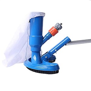 HELIX Swimming Pool Vacuums Mini Jet Underwater Cleaner, Handheld Pool Pond Mini Jet Vacuum Cleaner with Mesh Bag, Quick Connector for Cleaning Small Swimming Pool, Pond & Hot tub price in India.