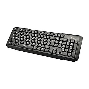 Artis K10 Black USB Wired Desktop Keyboard ErgonomicDesign, LaserPrinted, Rupee Symbol Keys price in India.