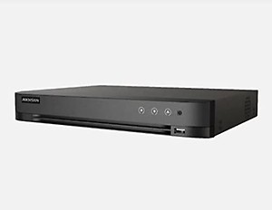Hikvision 4-ch 1080p 1U H.265 pro+ AcuSense DVR with face Detection iDS-7204HQHI-M1/FA price in India.