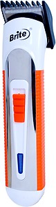 Brite Rechargeable 2 In 1 Bh620 Trimmer For Men(White Orange) price in India.