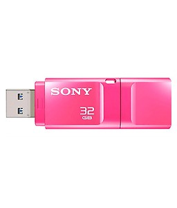 Sony USM32X/P 32 GB Pen Drives Pink price in India.