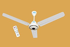 A G E MN120 BLDC Ceiling Fan 1200mm with Remote (Ivory, Pack of 1) price in India.