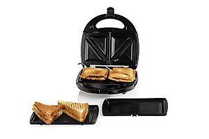 INFINITY ELECTRIC 2 in 1 Novella Sandwich Maker and Griller with 2 Changeable Plates (Black) price in India.