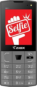 Ziox Zelfie Dual SIM Dual Camera With Front Flash Feature Phone price in India.