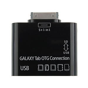 5 in 1 USB Card Reader Writer OTG Camera Connection Kit for Samsung Galaxy Tab 10.1, 8.9, 7.7 & 7.0 P7500 P7510 P7300 P7310 P6200 P6210 price in India.