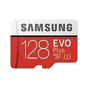 Samsung 128GB EVO Plus Class 10 Micro SDXC with Adapter (MB-MC128GA/EU) Read:up to 100MB/s price in India.