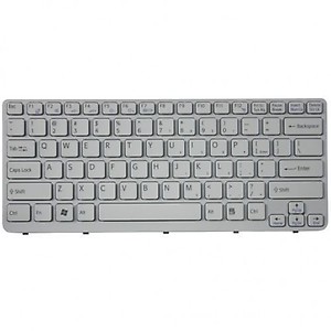 Replacment Laptop Keyboard Compatible for Sony VAIO SVF14 FIT14 FIT14A US White Series price in India.