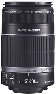 Canon EF-S 55-250mm f/4.0-5.6 is Telephoto Zoom Lens for Canon Digital SLR Cameras price in India.