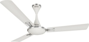 LUMINOUS Audie Smart Ceiling Fan 1200 mm 3 Blade Ceiling Fan  (Sparkle White, Pack of 1) price in .