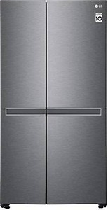 LG 688 L Frost Free Side by Side Refrigerator with Smart Inverter Multi Digital Sensors and Express Freezing  (Dark Graphite Steel, GC-B257KQDV) price in India.