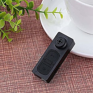 KZLYNN Spy Camera Mini Pocket. Button Hidden Spy Video Camera with Motion Detection. 720P HD Recording