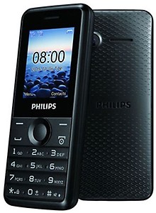 Philips E103 Feature Phone-Black price in India.
