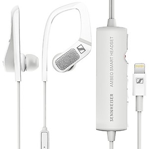 Sennheiser Ambeo Wired in Ear Earphones with Mic (White) price in India.