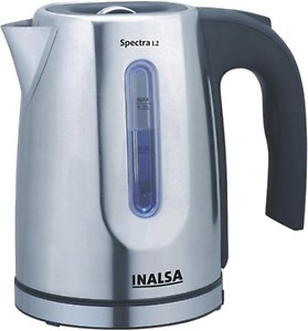 Inalsa 1.2 Ltr Spectra Electric Kettle Silver price in India.