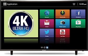 Mitashi 123.19 cm (48.5 Inches) Android Smart Curved Ultra HD 4K LED TV MiCE050v34 4KS (Black) price in India.