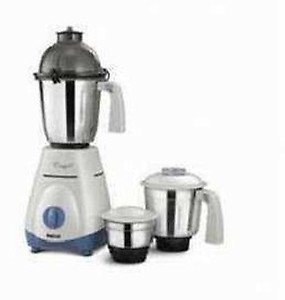 Greenline Plastic Compact Mixer Grinder , 550 W, 15.5 Inches, White and Blue price in India.
