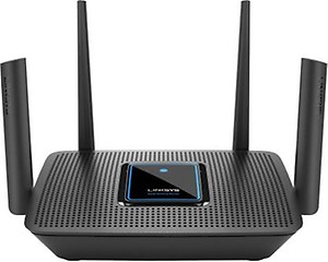 LINKSYS MR9000X-AH 3000 Mbps Mesh Router  (Black, Tri Band) price in India.